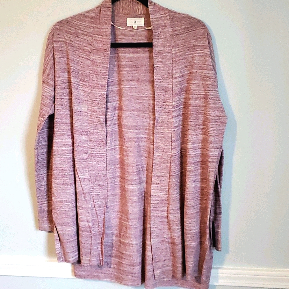 Lou and Grey Purple Drap Sweater